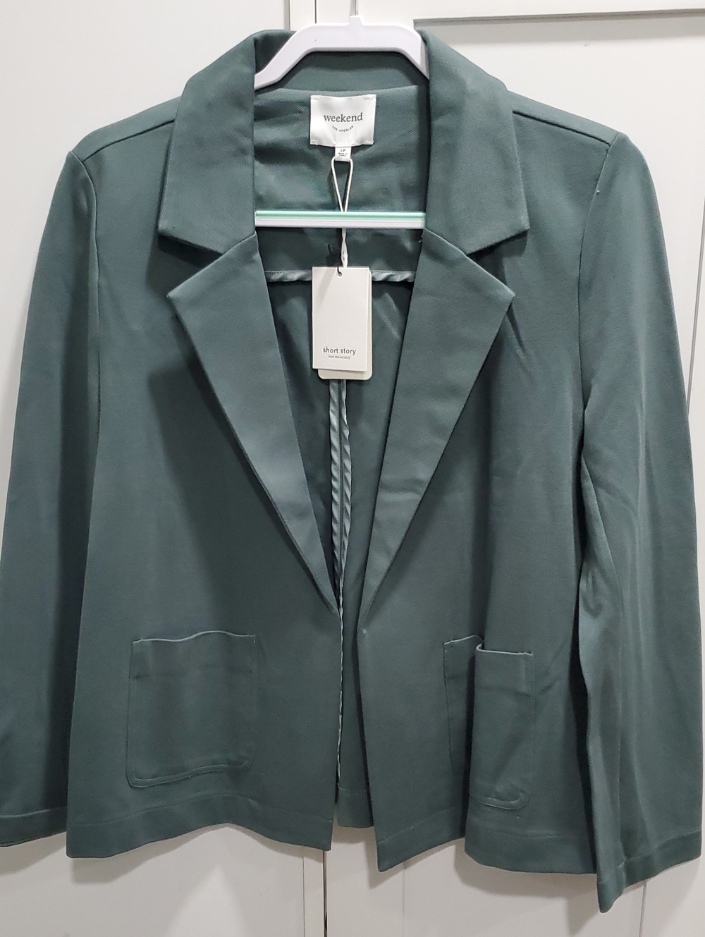 Weekend  Teal Blazer Jacket